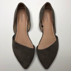 Torrid Gray Flats
